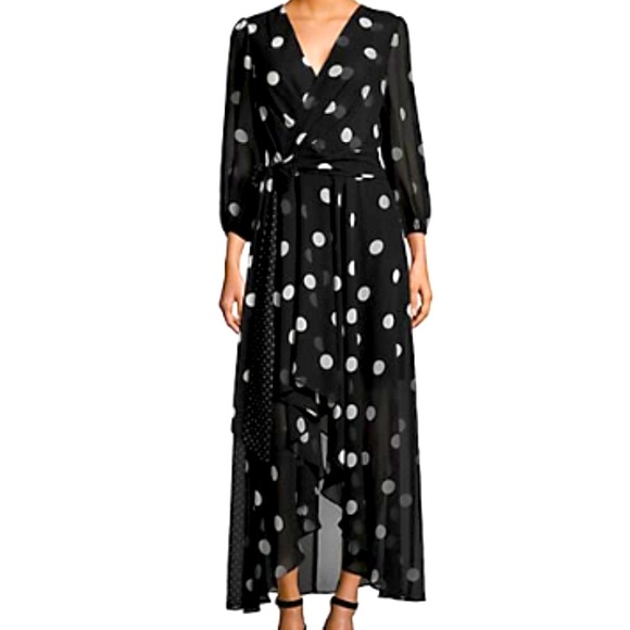 Eliza J Hi-Lo Asymmetric Hem Dress - Picture 2 of 5